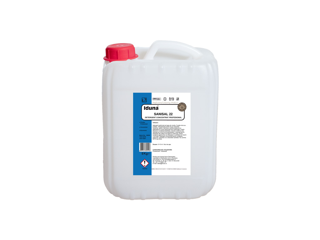 Detergent pentru marmura si granit SANISAL 22 5KG